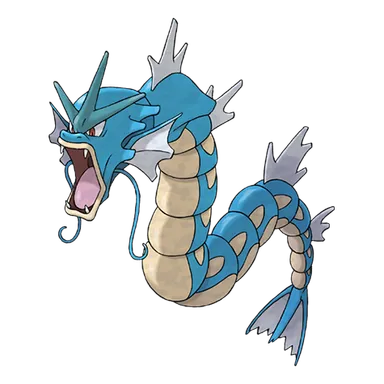 official artwork of gyarados